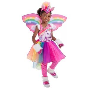 Teetot Princess Factory Costume Super Rainbow Unicorn
